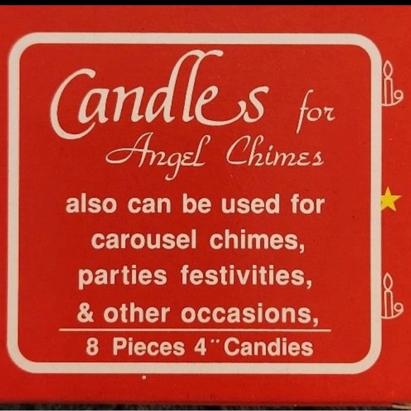 Angel Chimes ♥️ Candles 9 boxes/8pcs ea🦩 - Picture 3 of 6
